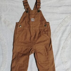 Carhartt Brown Kids Overalls
